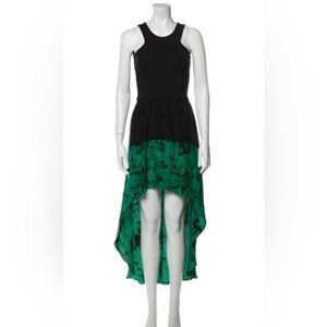 Barney’s New York Parker NWT backless high low silk dress